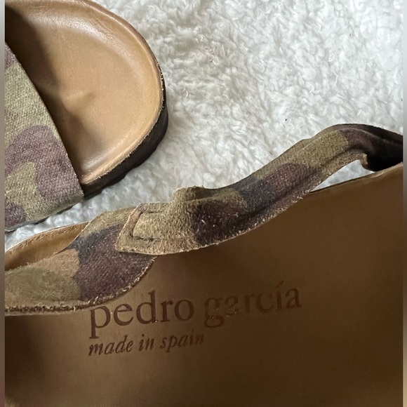 Pedro Garcia Abreu Lug Sole Sandal in Camouflage Castro - Picture 7 of 8